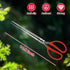 Heavy Duty Snake Feeding Tongs,15" Extra Long Stainless Steel Reptile Feeding Tongs Tweezers for Ball Python,Fish Aquariums, Reptiles Snakes, Tank...